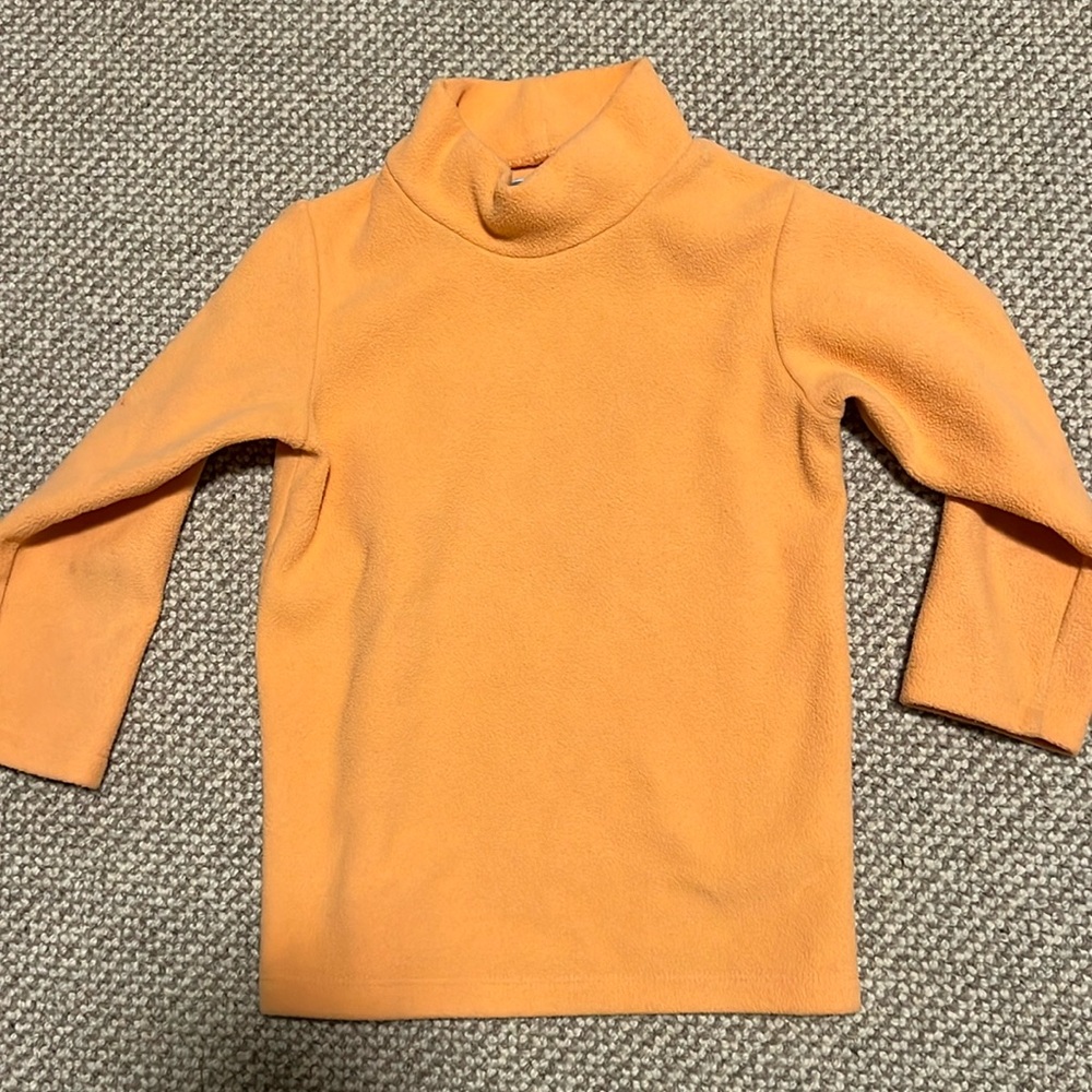 Dudley Stephens fleece turtleneck.